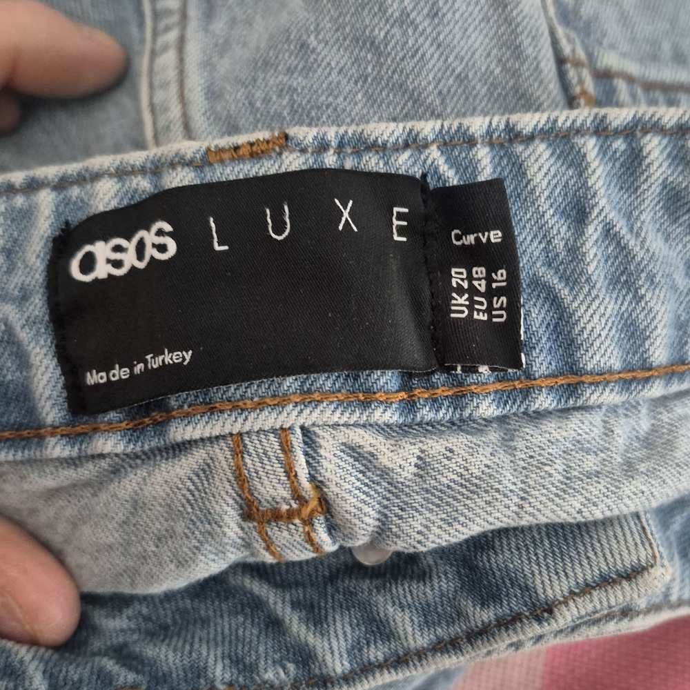 ASOS Light Blue Flare Jeans - Picture 3 of 4